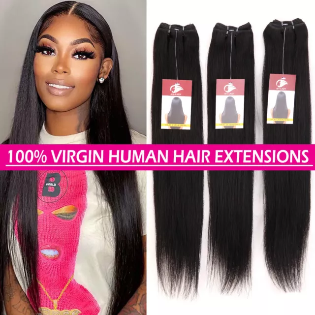 SOFT 8A Brazilian Virgin Human Hair Bundles Body Wave 1/3/4 Weft Remy Extensions