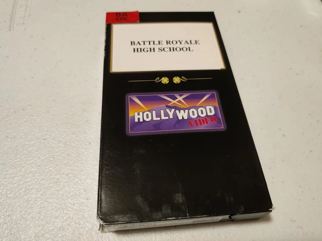 BATTLE ROYAL HIGH School Anime VHS 1996 AnimEigo English Dubbed