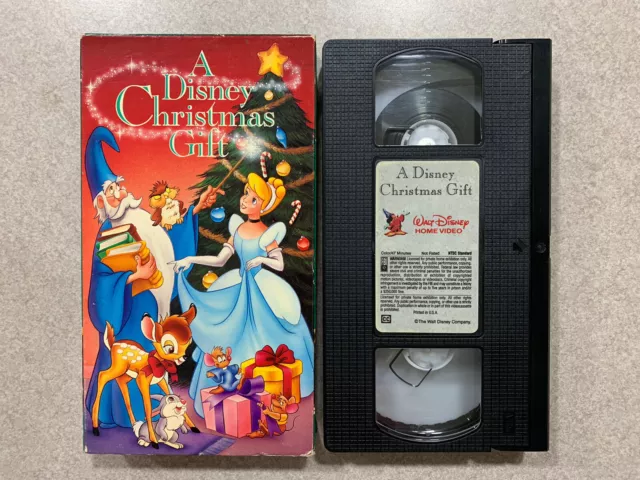 Walt Disney A DISNEY CHRISTMAS GIFT 1982 Animated VHS Movie-RARE