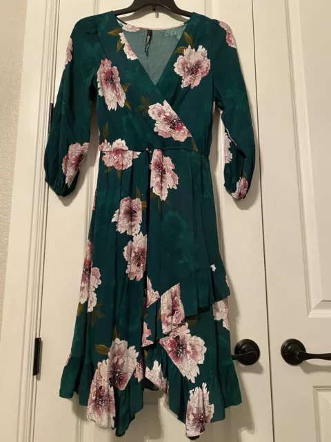 Anthropologie- Plenty by Tracy Reese Aleah Floral Ruffle Dress- Size M