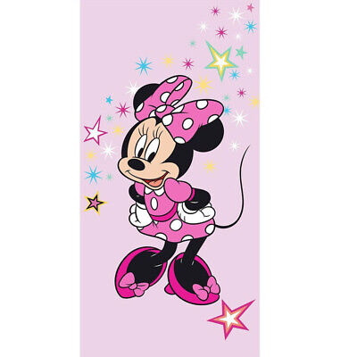 Asciugamano da bagno spiaggia piscina Minnie Mouse 140 x 70 cm 