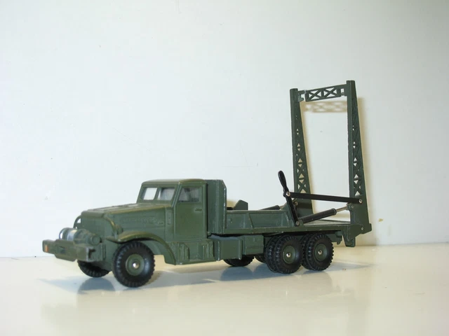 Dinky Toys, Brockway N2 Truck, Chassis With A Brown Military