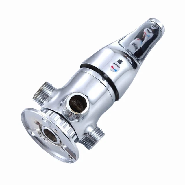 Miscelatore Termostatico Per Doccia 2 Uscite - Rubinetto Anti-Scottatura In Ottone Cromato Per Bagno - Foto 3