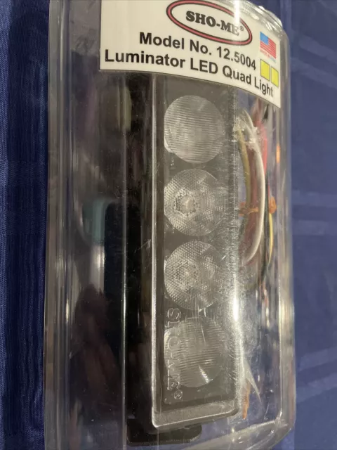 NEW Luminator Sho-Me 12 Series Quad Light Kit flashers # 12.5004 2