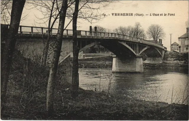 CPA VERBERIE - L'Oise et le Pont (130679)