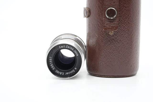 TREASURE CARL ZEISS Jena Sonnar 40Mm F2.8 $256.79 - PicClick