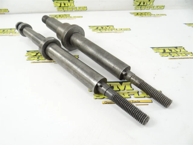 Two Grinding Arbors 1/2" To 1" Diameters 12" Lengths