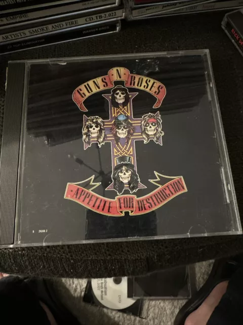 Guns N' Roses Appetite For Destruction CD, 1987