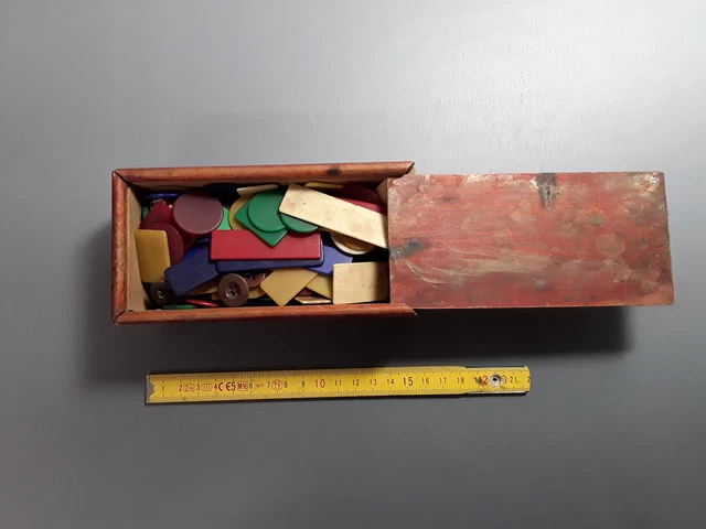 Ancienne Boîte à Jeux En Bois – Pour Cartes Et Jetons, XIXe Siècle