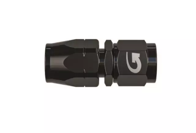 Goodridge 200 Series Fast Flow Cutter Fitting AN -10 AN10 10AN - Straight Black