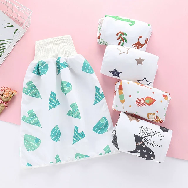 Comfy Childrens Diaper Skirt Shorts Waterproof and Absorbent Shorts For Baby