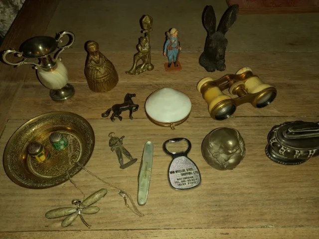 House Clearance Job Lot Bundle Of Mixed Vintage And Antique Intresting Items