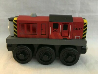 wooden railway salty