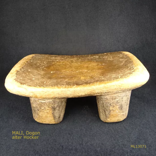 MALI DOGON ALTER HOCKER HOLZ OLD STOOL VIEUX TABOURET djenne001