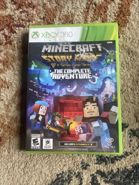 Minecraft Story Mode The Complete Adventure Telltale Games Xbox 360 SEALED  NEW 894515001955