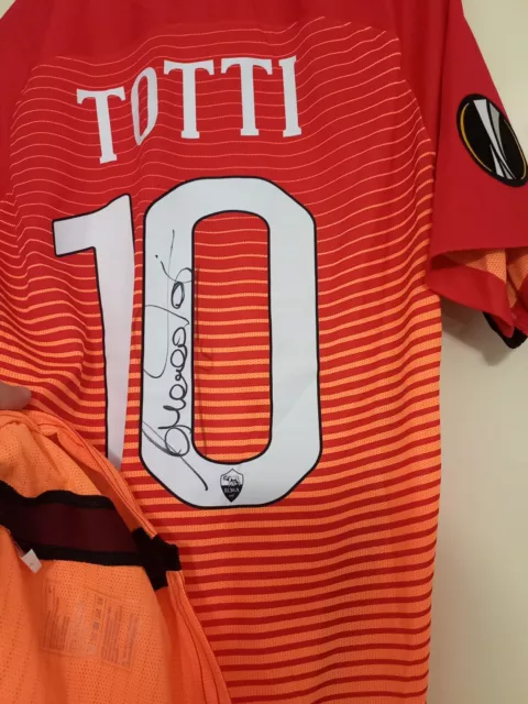 Maglia gara shirt Francesco Totti AS Roma 2016-17  lim. edition No match worn
