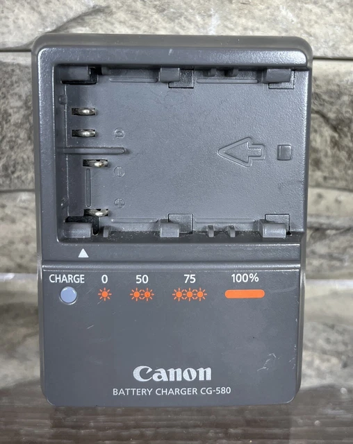 OEM GENUINE CANON CG580 Charger for BP511A Batteries EOS 5D 50D 40D