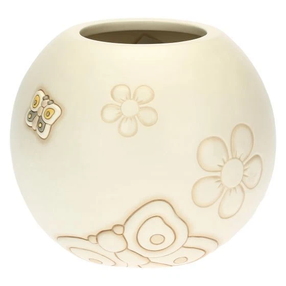 Vaso Medio Elegance Con Farfalle E Fiori - Thun