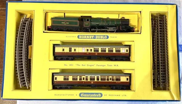 Hornby Dublo 2-Rail Set 2021 'The Red Dragon' W.R.  - Boxed, Excellent