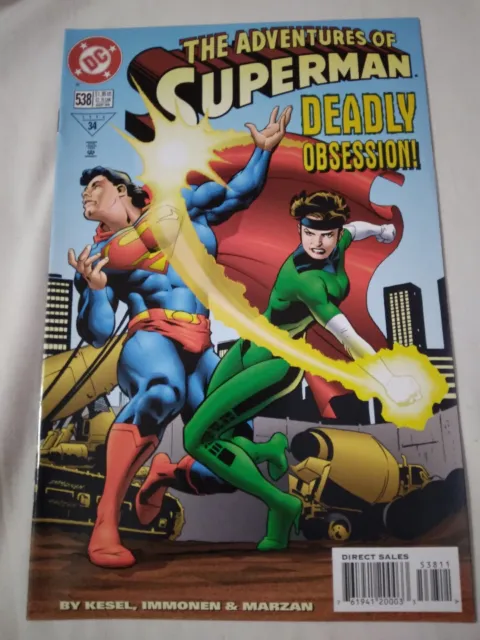 The Adventures of Superman #538 DC Comics 1996 We Combine Shipping