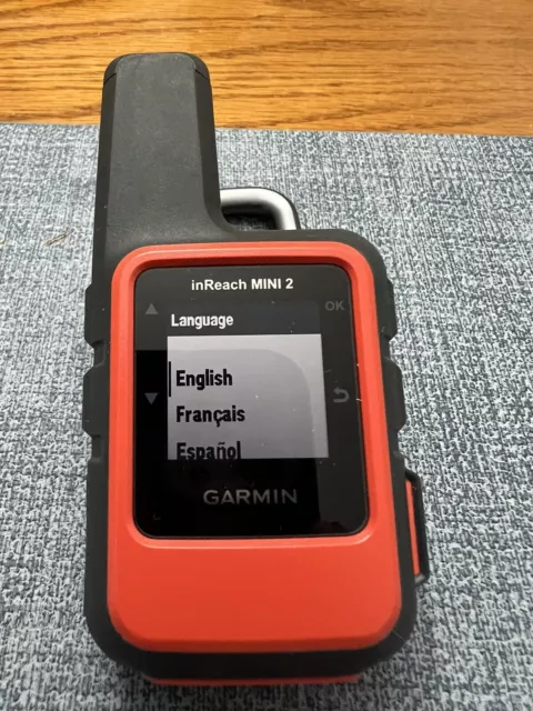 Garmin inReach Mini 2 Satellite Communicator - Flame Red