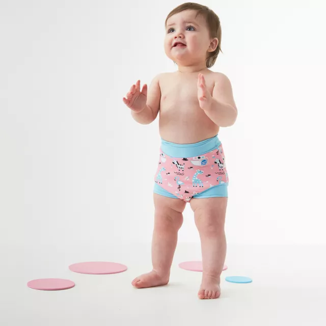 Splash About New Happy Nappy - Reusable Baby/Toddler Neoprene Swim Nappy 2