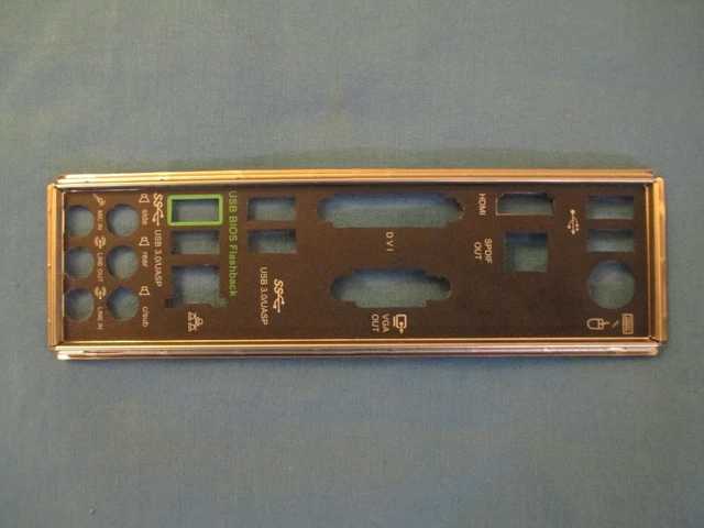 ASUS Z87M-PLUS 1150 Motherboard I/O Plate £12.99 - PicClick UK