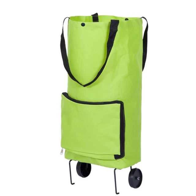 1pc einkaufstasche falten einkaufen trolley utility
