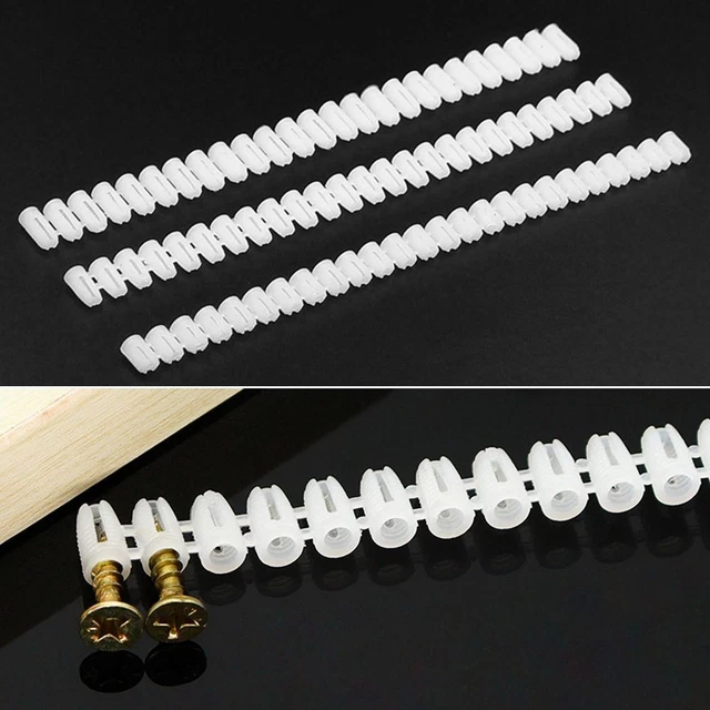 Plastic Expansion Bolt Ribbed Expansion Pipe Tube Wall Plug Anchor  Hardware