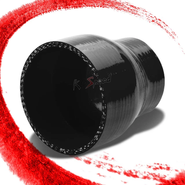 2.25" 8" LONG 4-PLY BLACK SILICONE HOSE TURBO/INTAKE/INTERCOOLER - Foto 6