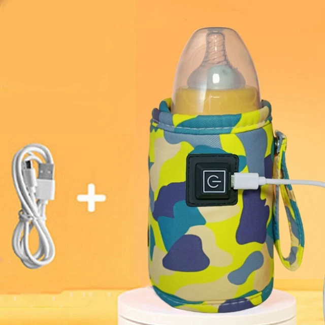 Chauffe-biberon Portable USB - Maintien à 40°C Constant - Poche Isotherme Pour Biberon - Pour Maison