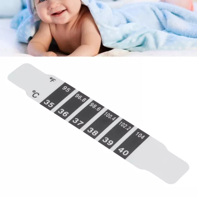 Quick Read Forehead Thermometer Strips Infant Thermometers Baby Temperature IDS