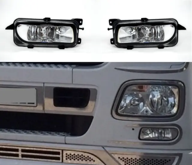 2x Links & Rechts Lampe Nebel Licht für Lkw Mercedes Actros MP2 MP3 2003-2011