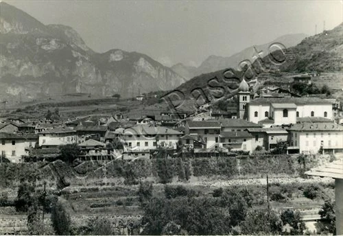 Cartolina di Lavis, panorama - Trento, 1962