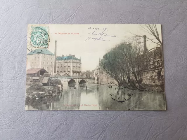 CPA / Carte postale ancienne - DIJON - Les moulins de l'ouche (21)