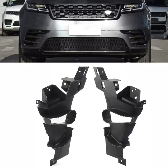 1 Pair Front Bumper Mounting Bracket For Land Rover Range Rover Velar 2018-2021