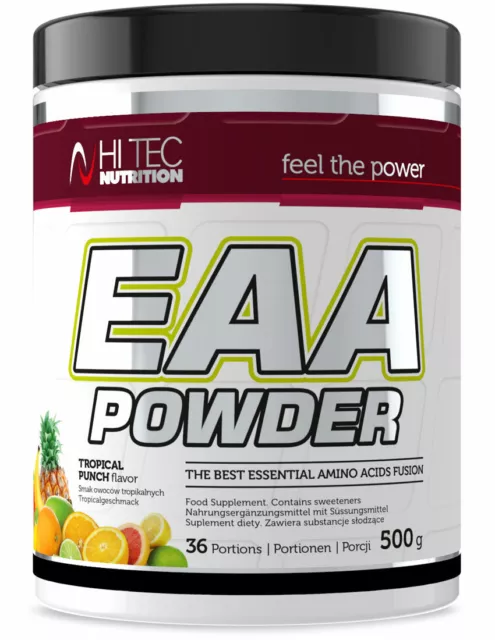 Hi Tec Nutrition - EAA Pulver - EAAs Powder - Hoch Dosiert - 500g