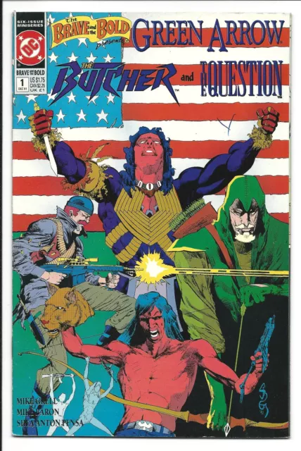 Brave And The Bold #1 (Green Arrow, The Butcher & The Question, Dec 1991), Vf/Nm