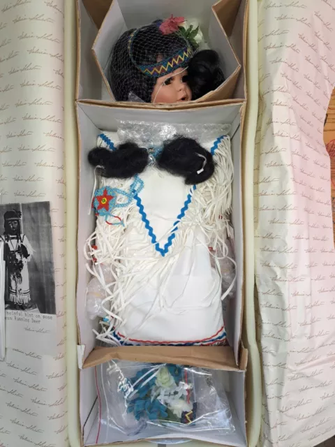 Princess Running Deer. Exclusive Porcelain. Collectable Doll
