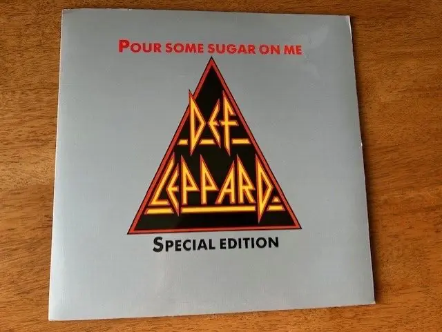 Def Leppard - Pour Some Sugar On Me (Special Edition) shaped picture disc LEPS 2