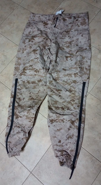 USMC Lightweight Exposure Pants Desert MARPAT Gore-Tex Trousers MEDIUM REGULAR