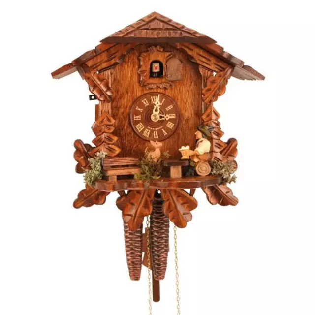 Alexander Taron 434 Engstler Weight-driven Cuckoo Clock - Full Size