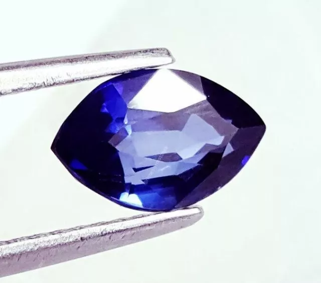 3.12 Carats Naturel Sri Lankan Saphir Marquise à Facettes Desseré Certifié Gemme