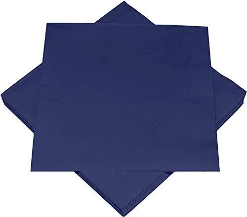 HEKU 30241-18 : Lot de 100 serviettes en papier monochromes triple épaisseur, 33