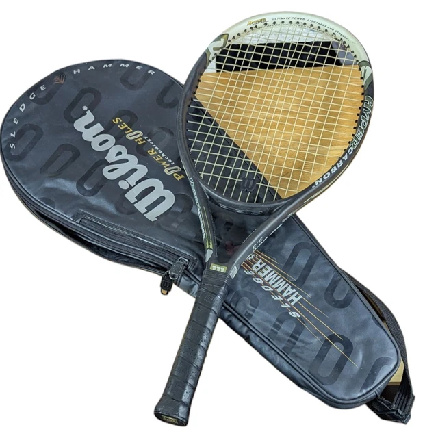 Raquette de Tennis Wilson Unisexe Hyper Hammer Legacy Mid (Cordé
