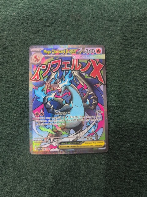 MEGA CHARIZARD X EX 023 Me: Mega Evolution Promo Holo £17.83 - PicClick UK