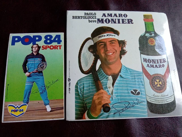 Adesivi Stickers Tennis Bertolucci Monier Amaro