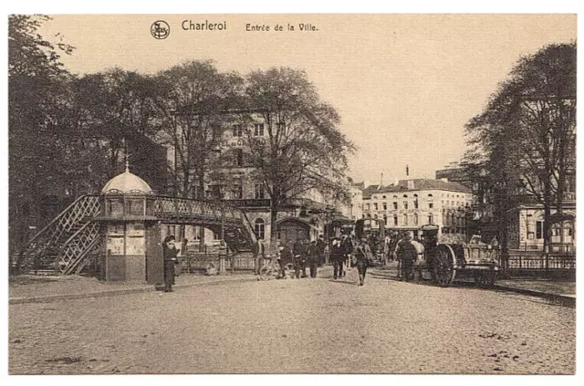 Charleroi - Entrée de la Ville - TTBE - [1402]