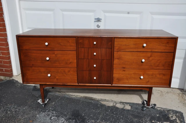 Kipp Stewart for Drexel Declaration Ten Drawer Mid Century Dresser Credenza Kipp Stewart for Drexel Declaration Ten Drawer Mid Century Dresser Credenza