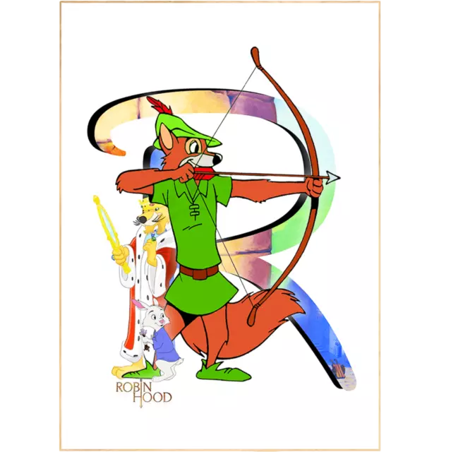 Robin Hood Disney Movie Print